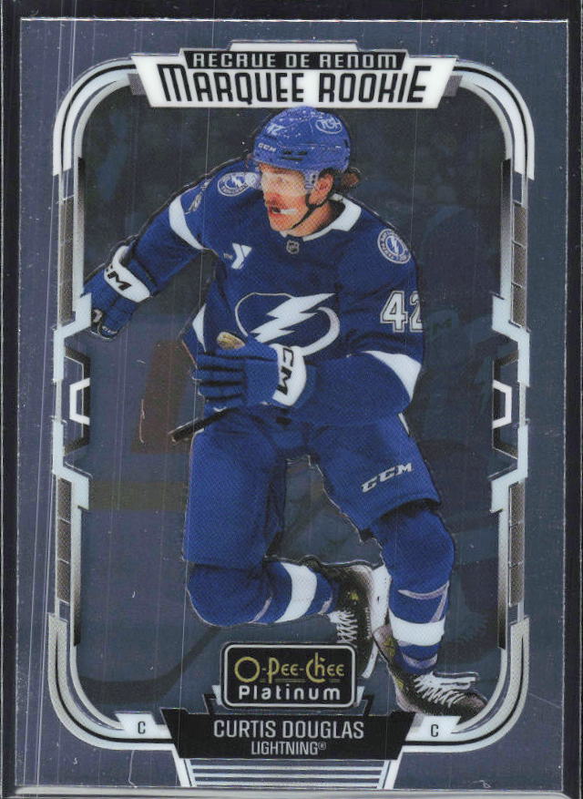 Curtis Douglas 2025-26 O-Pee-Chee Platinum Marquee Rookie #284 – framsida