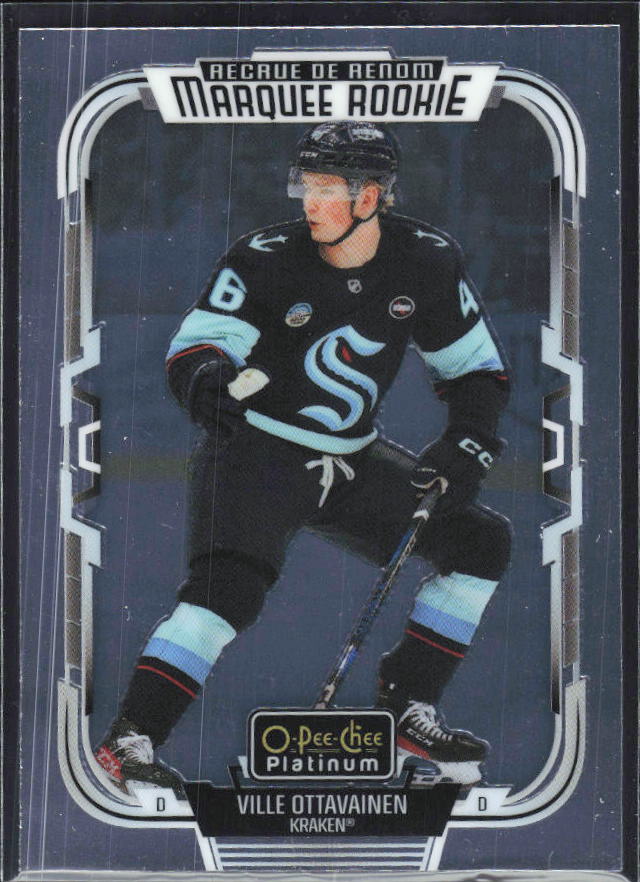 Ville Ottavainen 2025-26 O-Pee-Chee Platinum Marquee Rookie #253 – framsida