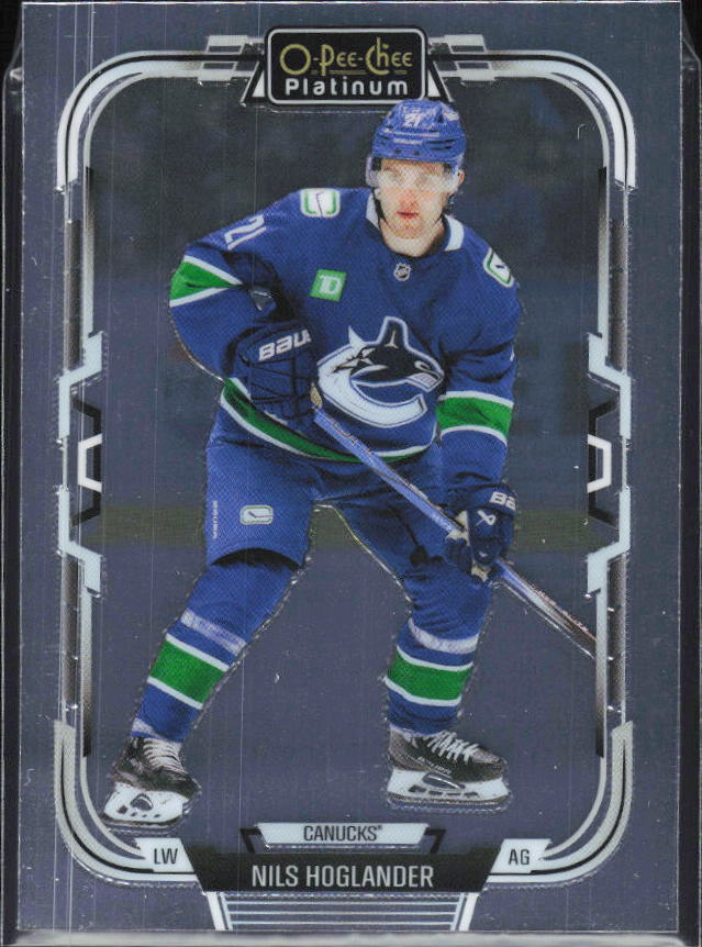 Nils Höglander 2025-26 O-Pee-Chee Platinum #187 – framsida