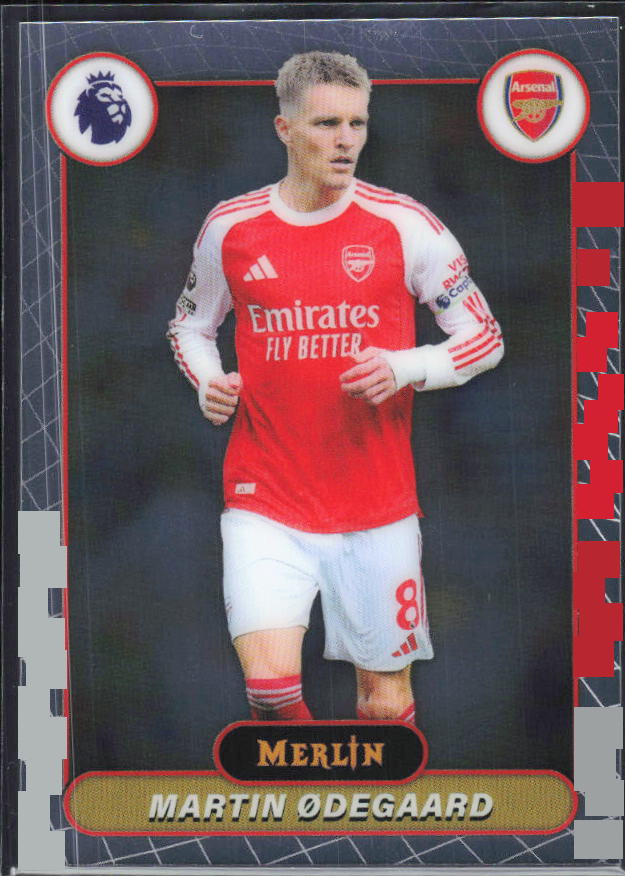Martin Ødegaard 2026 Merlin Premier League #13 – framsida