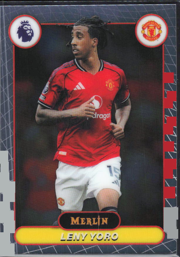 Leny Yoro 2026 Merlin Premier League #136 – framsida