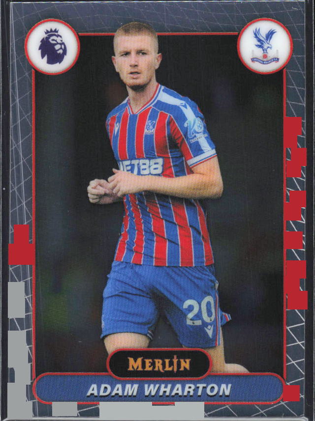 Adam Wharton 2026 Merlin Premier League #77 – framsida