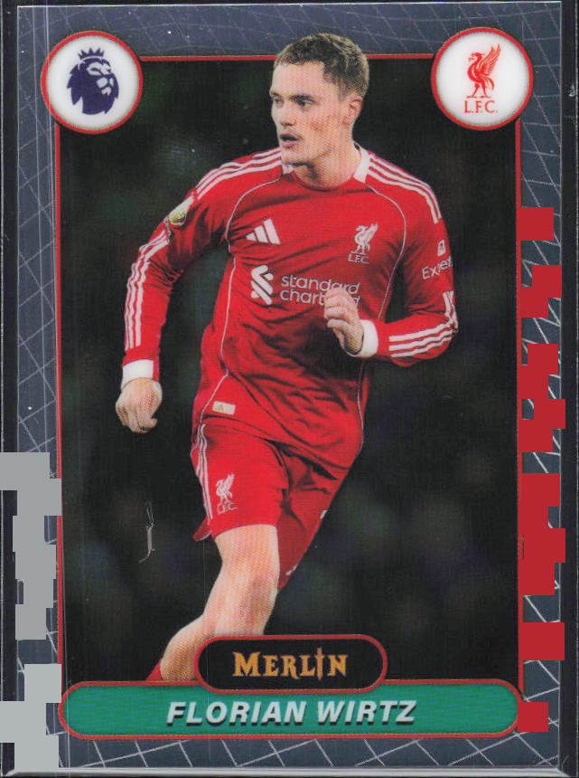 Florian Wirtz 2026 Merlin Premier League #116 – framsida