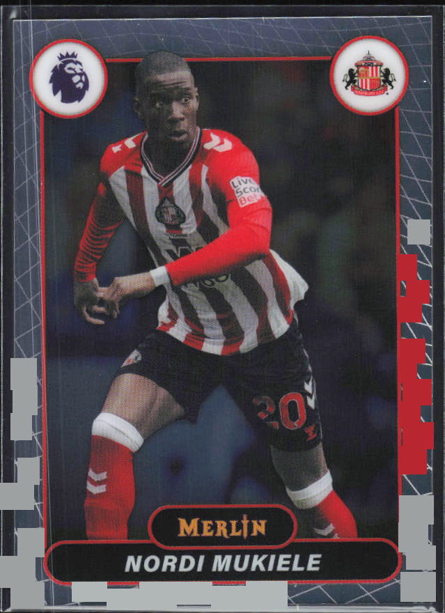 Nordi Mukiele 2026 Merlin Premier League #168 – framsida