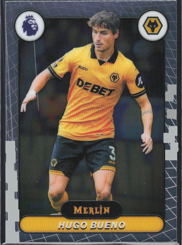 Hugo Bueno 2026 Merlin Premier League #196 – framsida