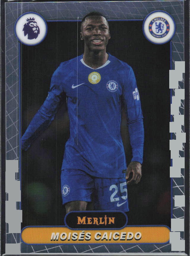 Moisés Caicedo 2026 Merlin Premier League #61 – framsida