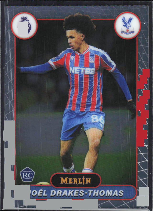 Joel Drakes-Thomas 2026 Merlin Premier League RC #76 – framsida