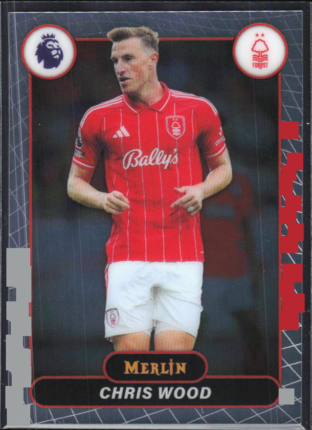 Chris Wood 2026 Merlin Premier League #159 – framsida