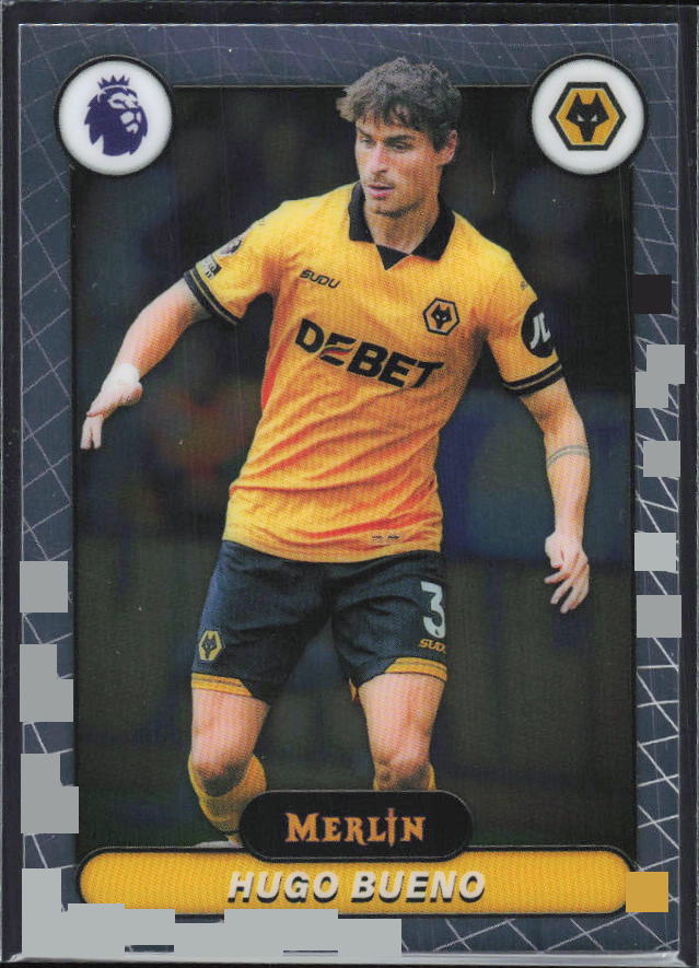Hugo Bueno 2026 Merlin Premier League #196 – framsida