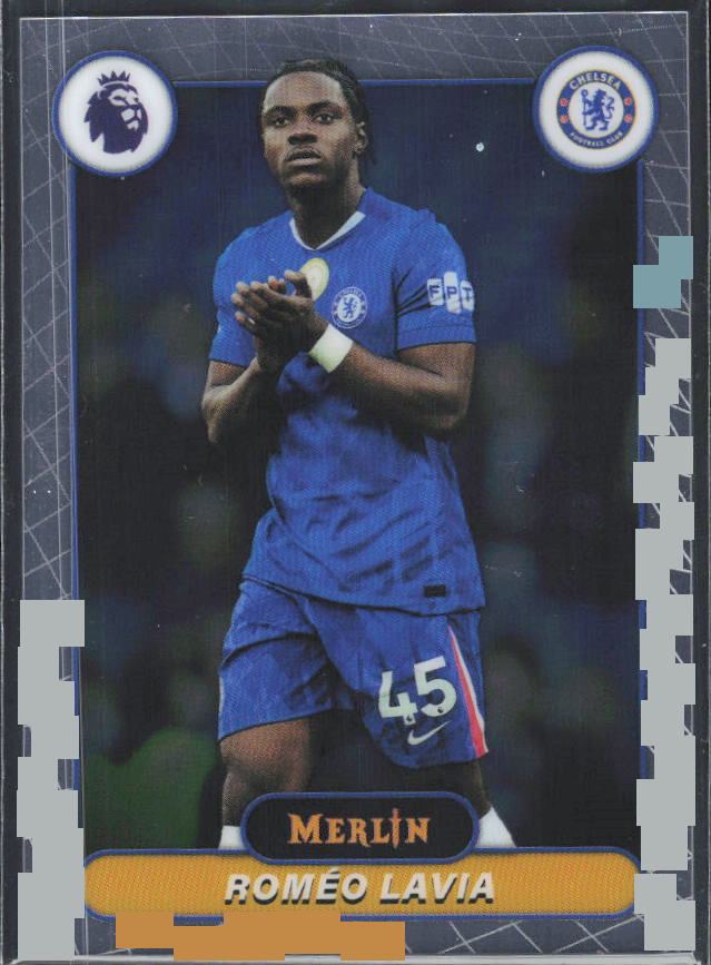 Roméo Lavia 2026 Merlin Premier League #64 – framsida