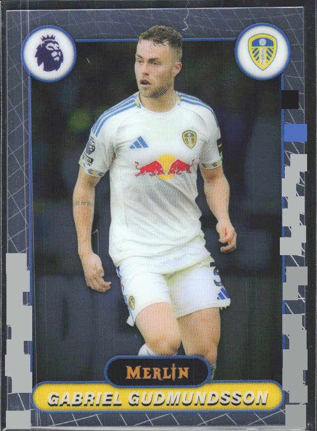 Gabriel Gudmundsson 2026 Merlin Premier League #103 – framsida