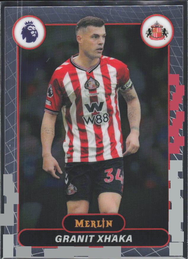 Granit Xhaka 2026 Merlin Premier League #166 – framsida