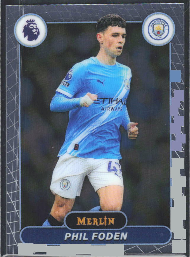 Phil Foden 2026 Merlin Premier League #122 – framsida