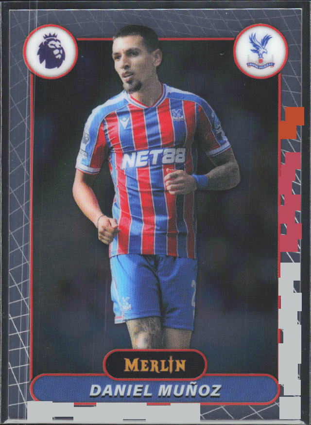 Daniel Muñoz 2026 Merlin Premier League #71 – framsida