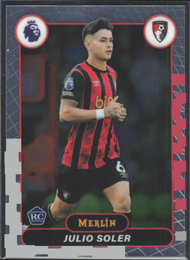 Julio Soler 2026 Merlin Premier League RC #4 – framsida