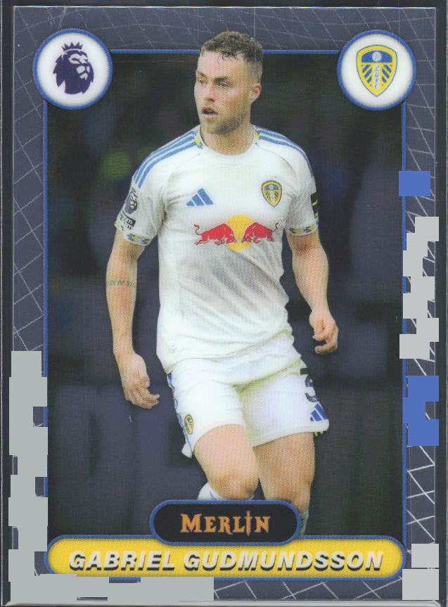 Gabriel Gudmundsson 2026 Merlin Premier League #103 – framsida