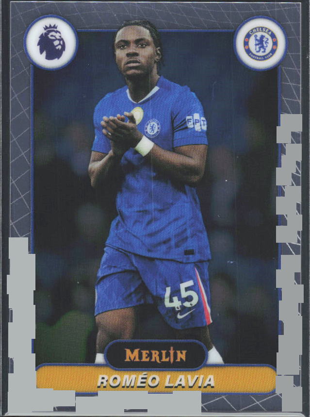 Roméo Lavia 2026 Merlin Premier League #64 – framsida