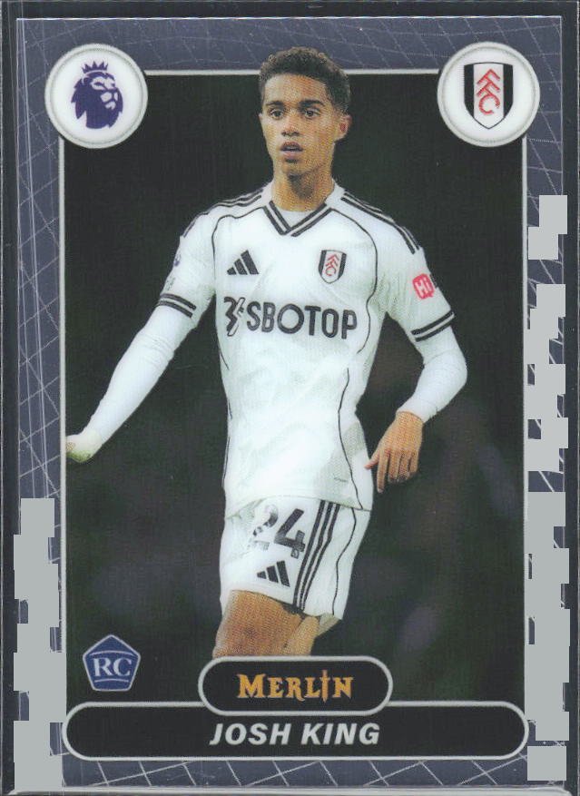 Josh King 2026 Merlin Premier League RC #91 – framsida