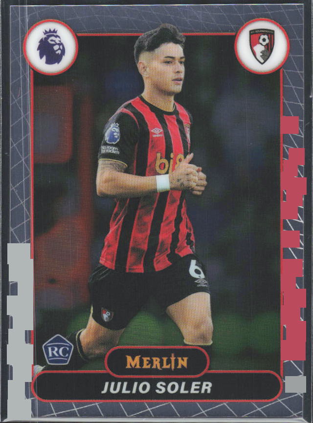 Julio Soler 2026 Merlin Premier League RC #4 – framsida