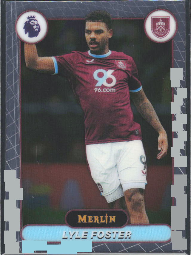 Lyle Foster 2026 Merlin Premier League #59 – framsida