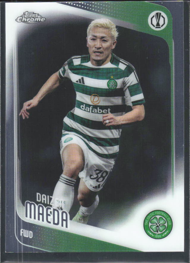 Daizen Maeda 2025-26 Chrome UEFA #98 – framsida