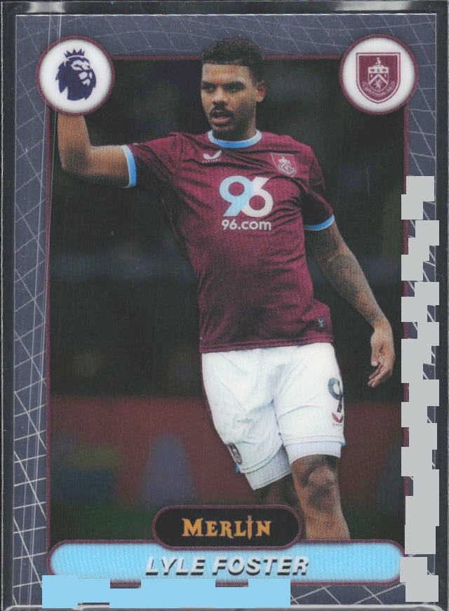 Lyle Foster 2026 Merlin Premier League #59 – framsida