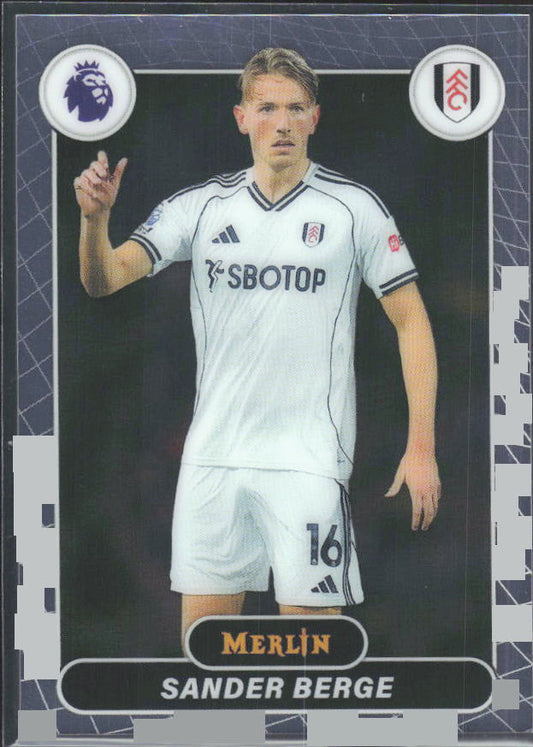 Sander Berge 2026 Merlin Premier League #98 – framsida