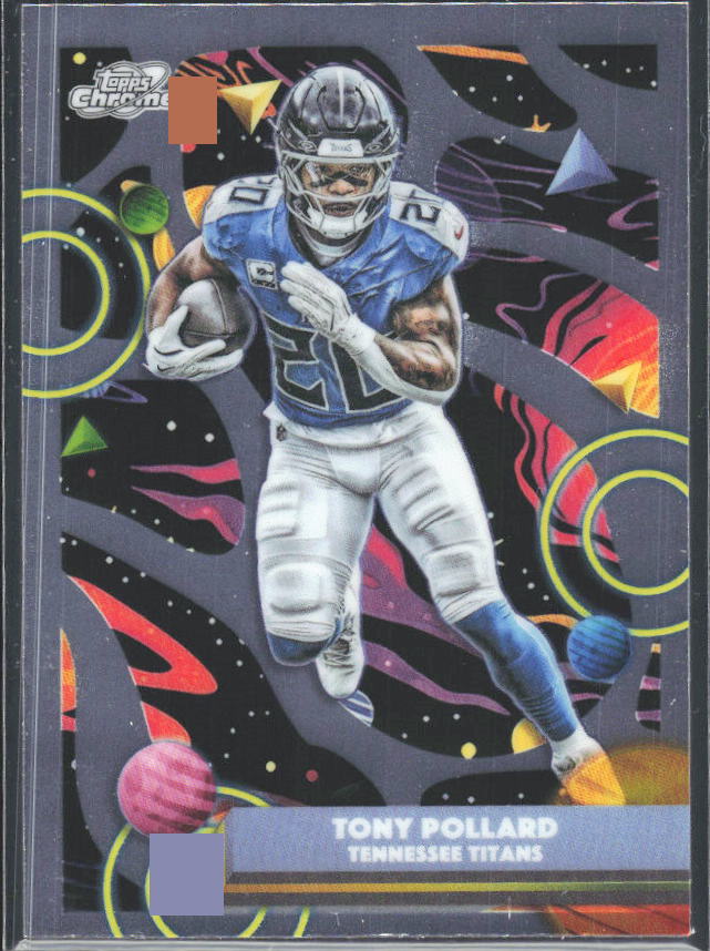 Tony Pollard 2025 Cosmic Chrome #95 – framsida