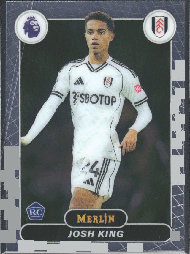 Josh King 2026 Merlin Premier League RC #91 – framsida