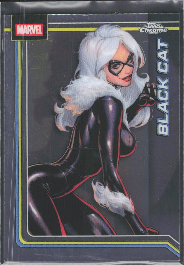 Black Cat 2026 Chrome Marvel #013 – framsida