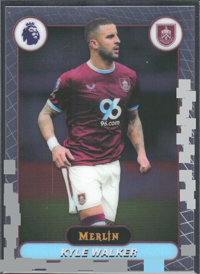 Kyle Walker 2026 Merlin Premier League #53 – framsida