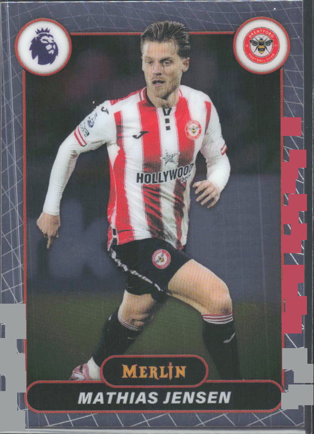 Mathias Jensen 2026 Merlin Premier League #31 – framsida