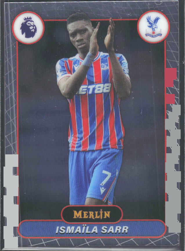 Ismaïla Sarr 2026 Merlin Premier League #75 – framsida