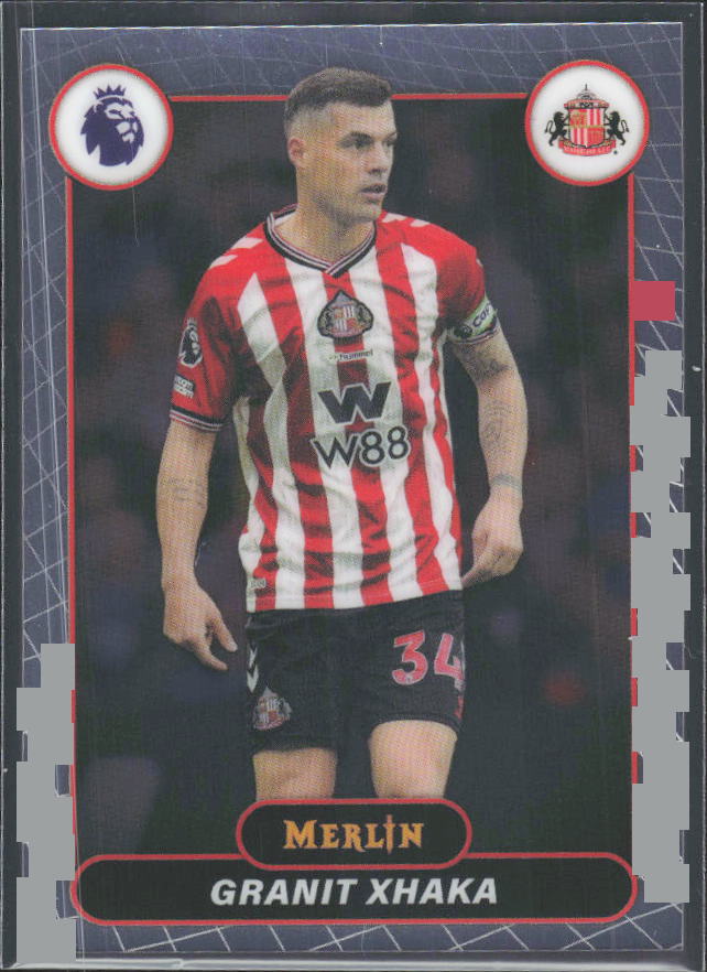 Granit Xhaka 2026 Merlin Premier League #166 – framsida
