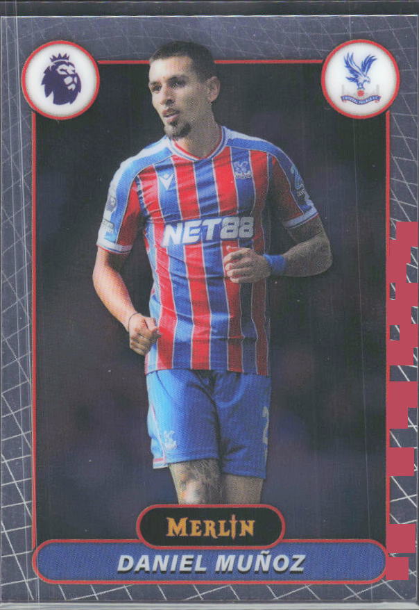 Daniel Muñoz 2026 Merlin Premier League #71 – framsida