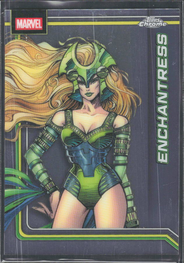 Enchantress 2026 Chrome Marvel #035 – framsida