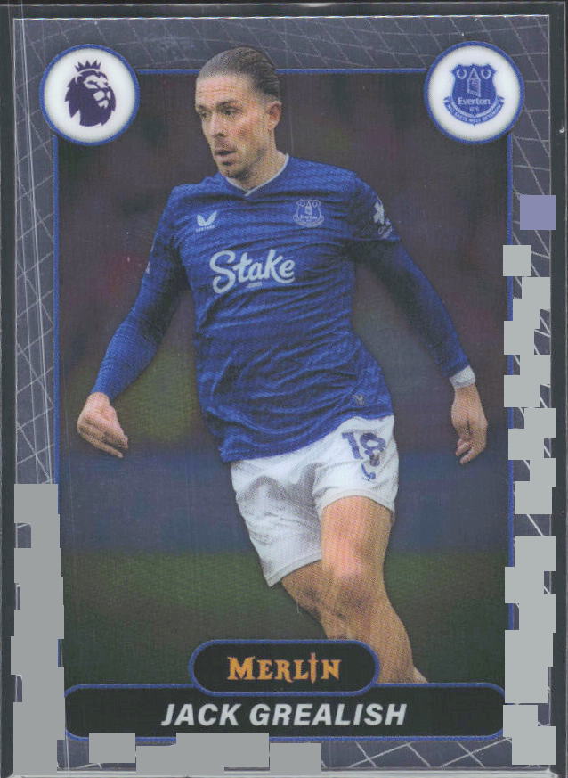 Jack Grealish 2026 Merlin Premier League #83 – framsida