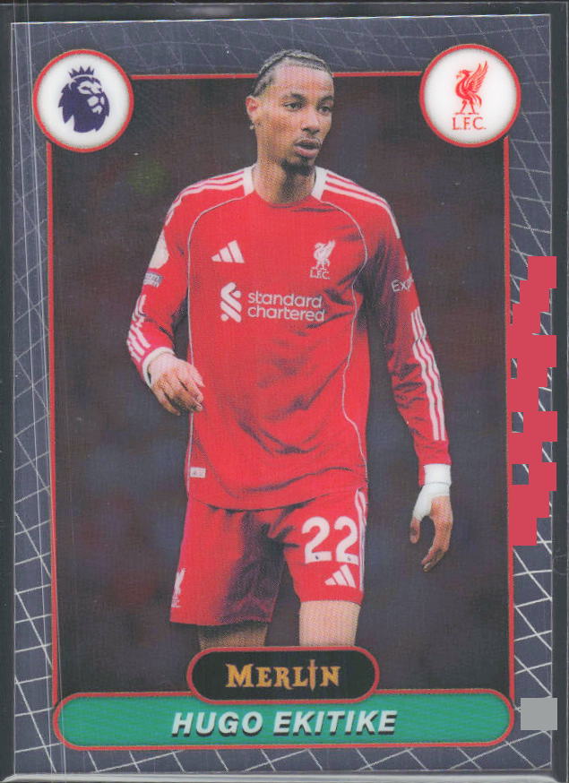 Hugo Ekitike 2026 Merlin Premier League #117 – framsida