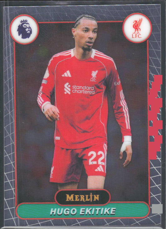 Hugo Ekitike 2026 Merlin Premier League #117 – framsida