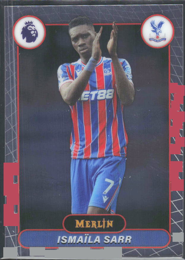 Ismaïla Sarr 2026 Merlin Premier League #75 – framsida