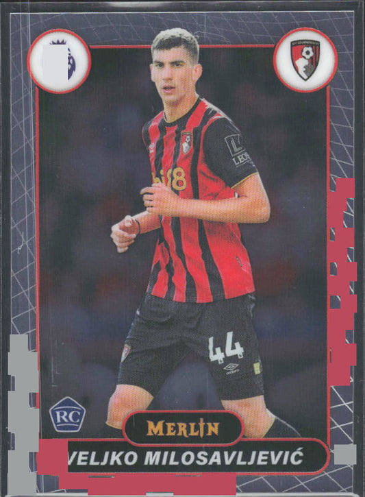 Veljko Milosavljević 2026 Merlin Premier League RC #9 – framsida