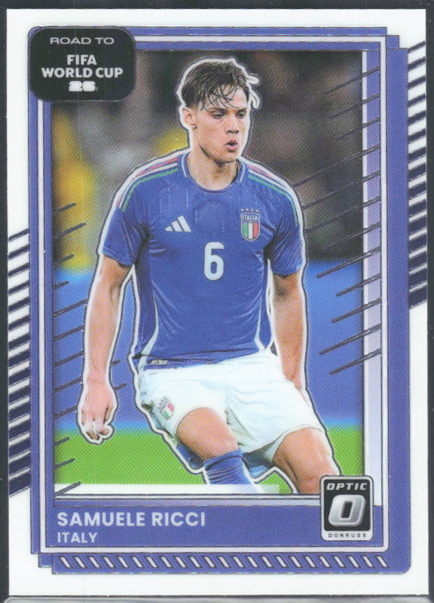 Samuele Ricci 2025-26 Donruss Road to FIFA WC Optic #120 – framsida
