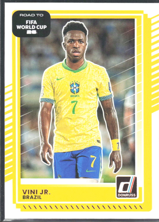 Vini Jr. 2025-26 Donruss Road to FIFA WC #179 – framsida