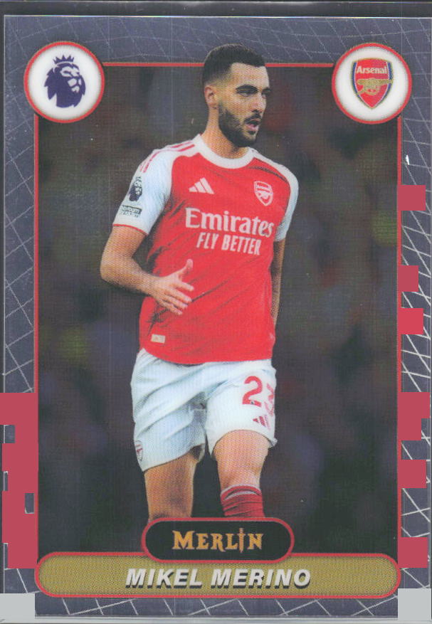 Mikel Merino 2026 Merlin Premier League #17 – framsida
