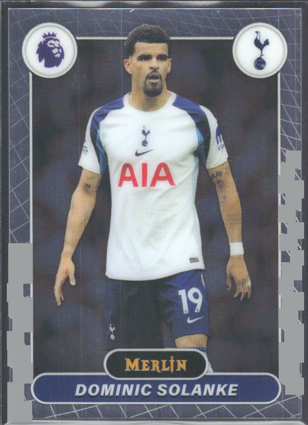 Dominic Solanke 2026 Merlin Premier League #176 – framsida