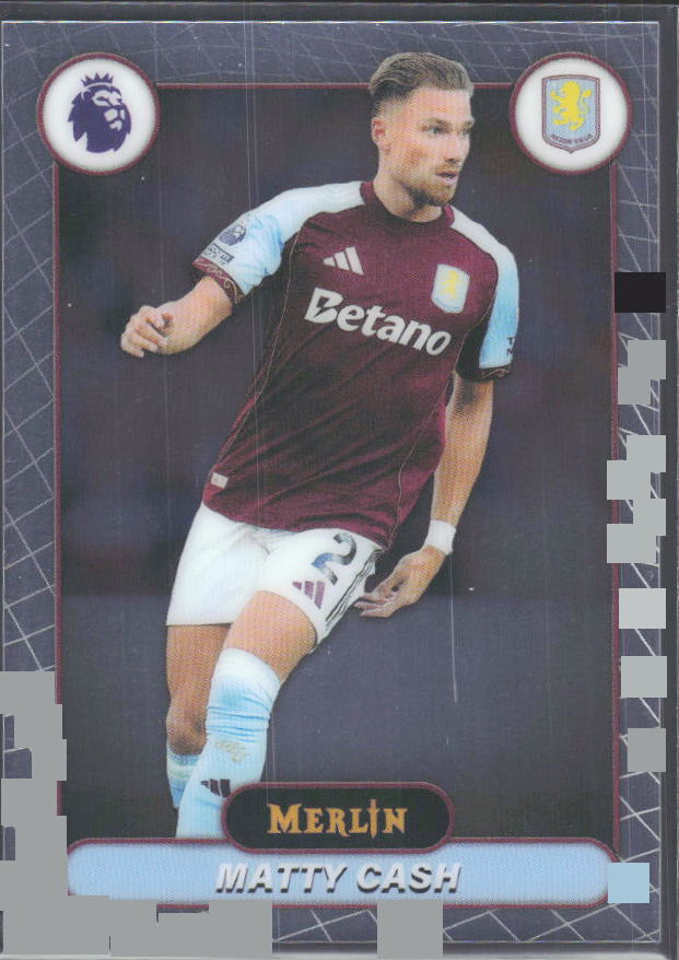 Matty Cash 2026 Merlin Premier League #28 – framsida