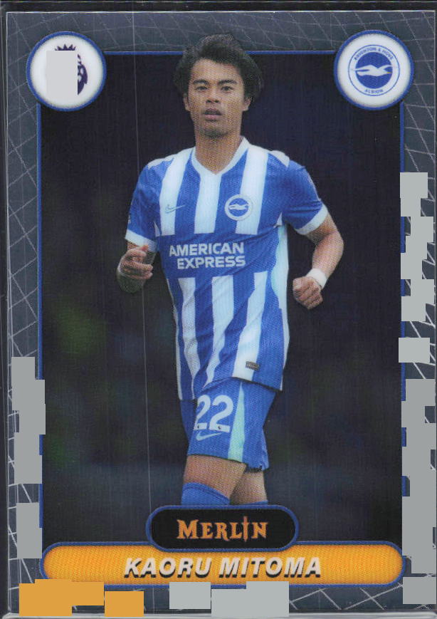 Kaoru Mitoma 2026 Merlin Premier League #43 – framsida