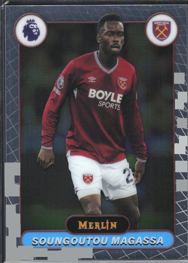 Soungoutou Magassa 2026 Merlin Premier League #182 – framsida