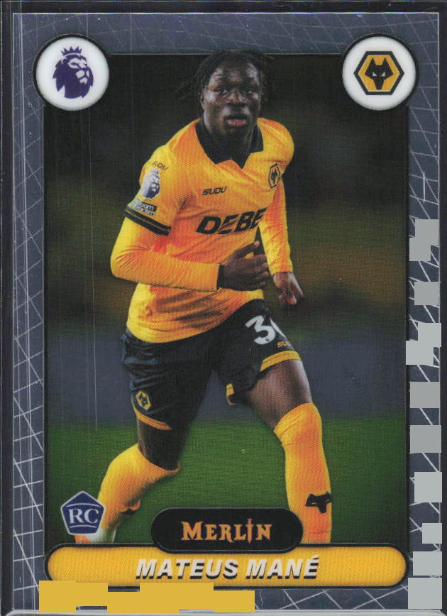 Mateus Mané 2026 Merlin Premier League RC #200 – framsida