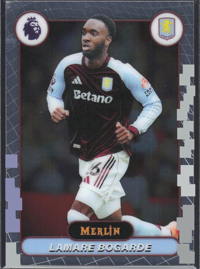 Lamare Bogarde 2026 Merlin Premier League #29 – framsida